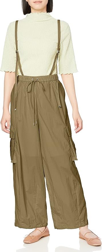 COEL サスペンダー付きカーゴパンツ　美品 カーゴパンツ サスペンダー付きカーゴショーツ メンズ